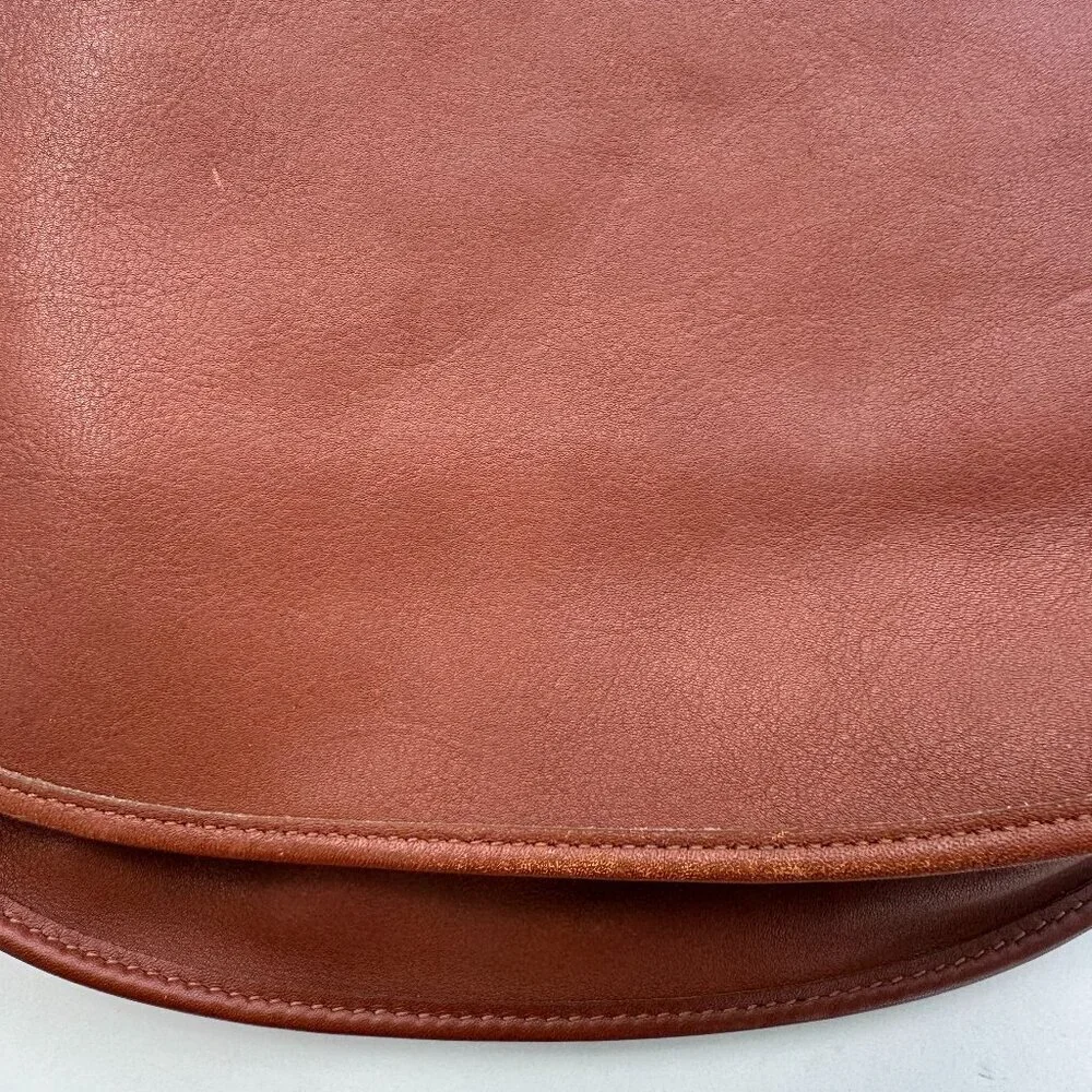 Vintage Coach 9131 Leather Shoulder Crossbody Brown Bag Purse Excellent - Picture 5 of 13